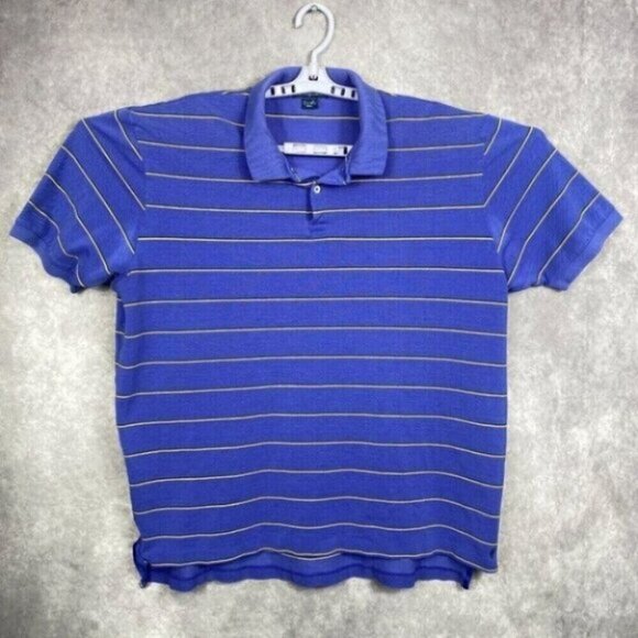 Polo Ralph Lauren Other - Polo Ralph Lauren Polo Shirt Mens XXL Blue Striped Pima Cotton Classiccore Soft